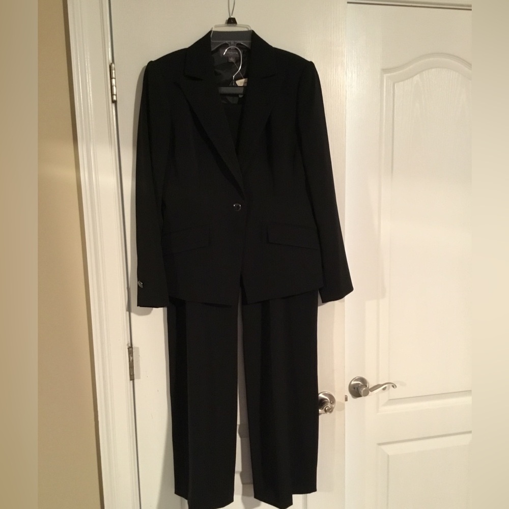 Black pant suit
